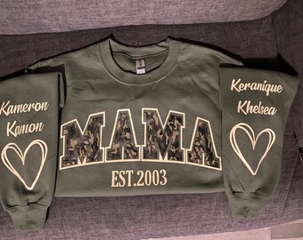 Camo Mama Sweatshirt