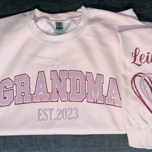 Pink Grandma Sweatshirt