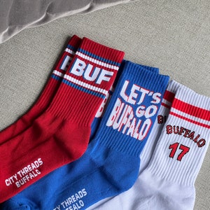 Buffalo Game Day Socks