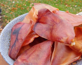 Pig Ears Dehydrated~1/2 ear sections