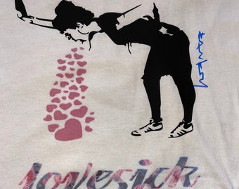 Details about Love Sick Banksy Adesivo Murale WS-51331 Details about Love Sick Banksy Adesivo Murale WS-51331