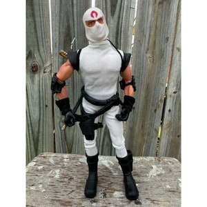 Vintage 96' G.I. Joe 12" Storm Shadow Hasbro Military Figure Pawtucket