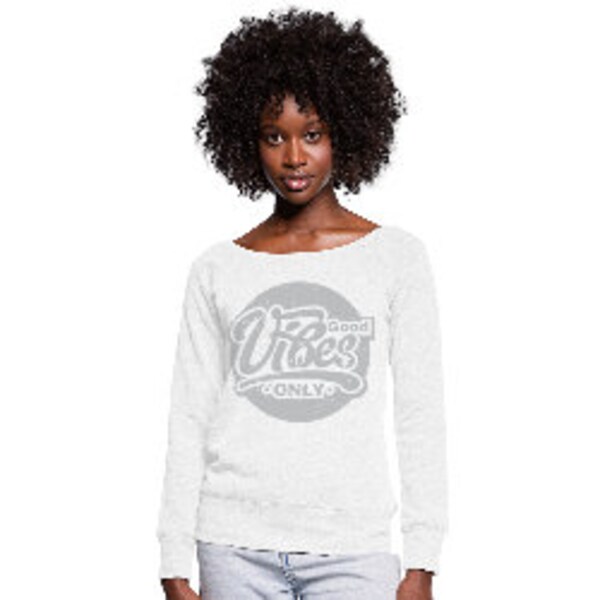 Women's Wideneck Sweatshirt - Introvert Acting Koi main image 1