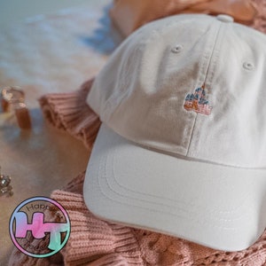 Cute Magical Castle Embroidered Cap