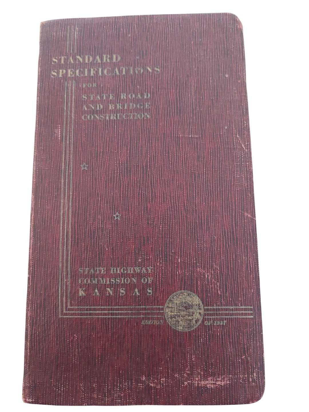 State Specifications Standard Specifications for State Road and Bridge Construction (1937 ...