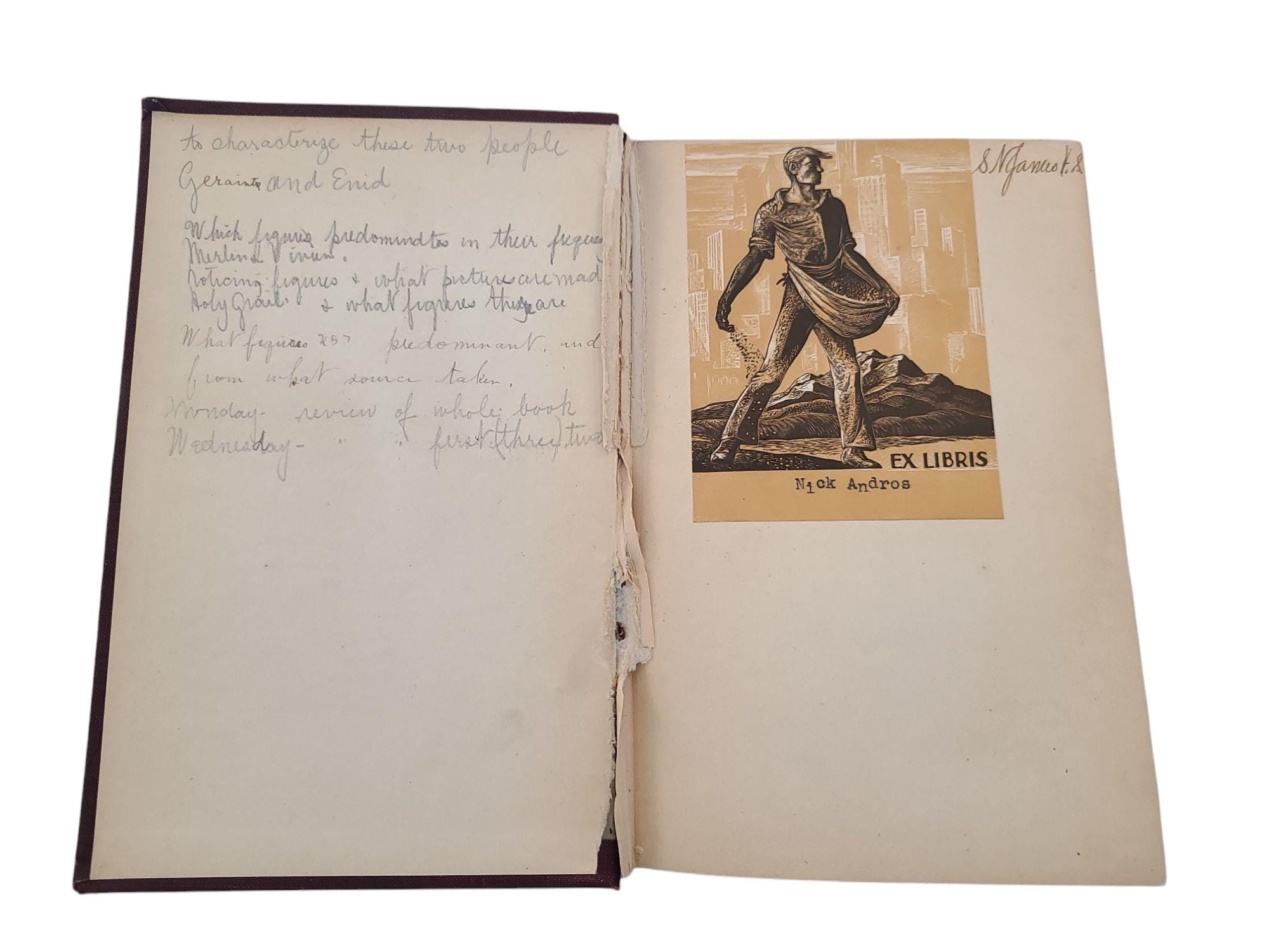 王の牧歌（1900年頃） - Etsy 日本