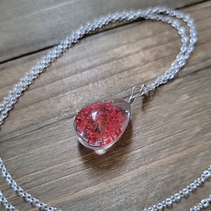 Red Chinese Necklace Etsy