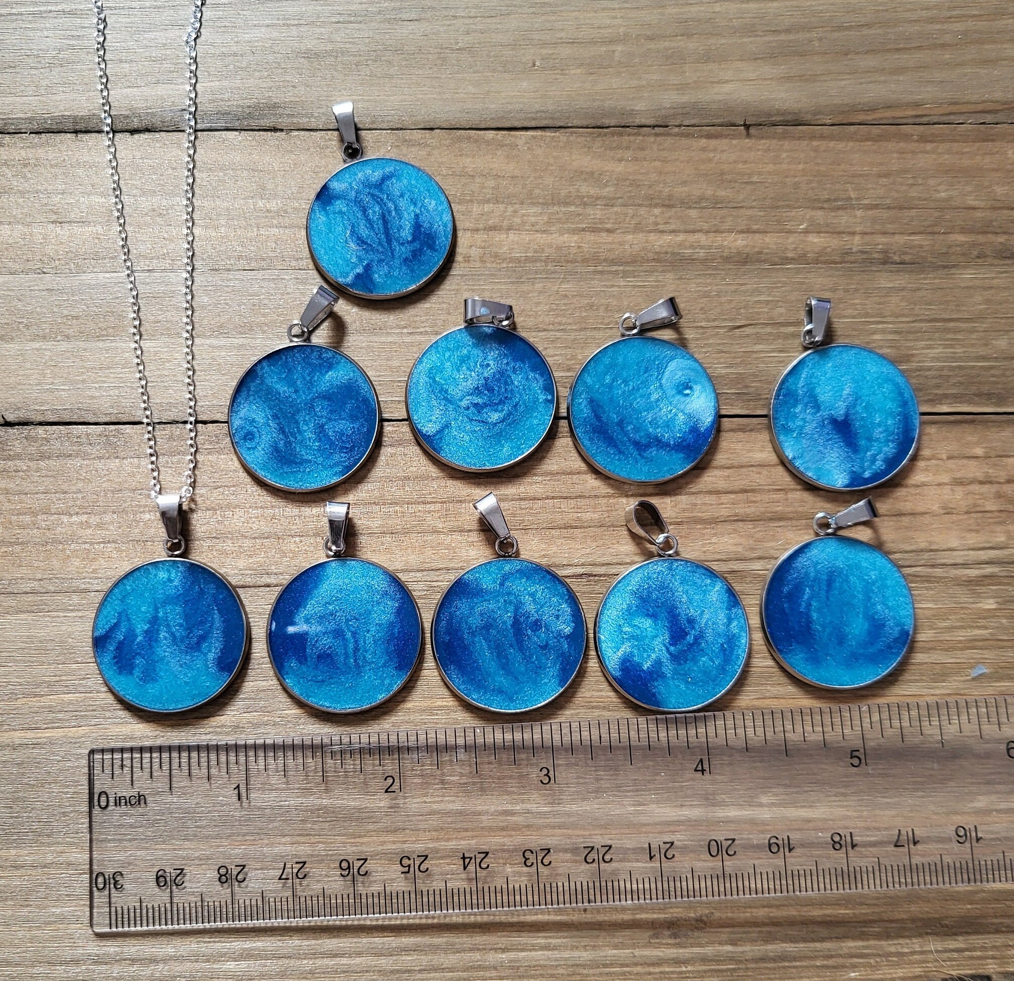 Collana girocollo Wave, collana Boho Ocean Waves, regalo per la migliore amica, collana girocollo con catena importante - Italia