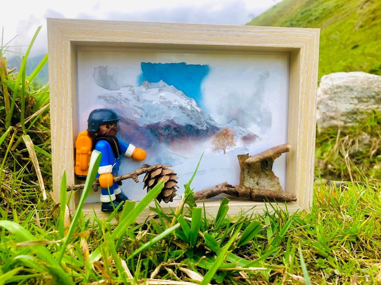 Cadre Playmobil Sac À...ventures