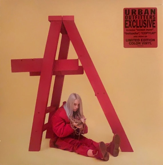 BILLIE EILISH LP Don't Smile at Me LP RED COLOURED VINYL Ltd