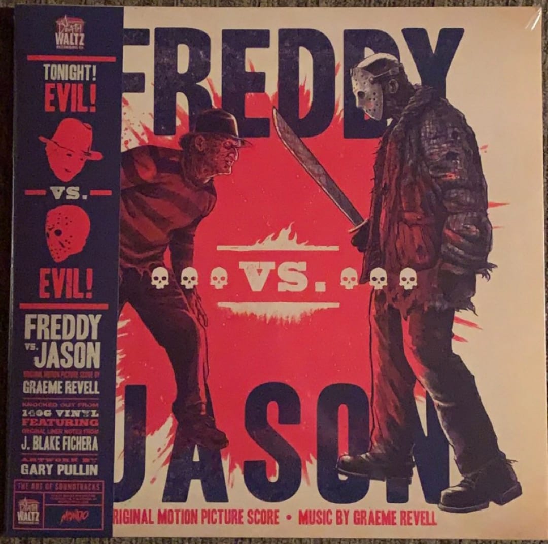 Freddy Vs Jason Soundtrack Exclusive MONDO Vinyl Etsy