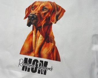 Rhodesian Ridgeback Tasche, Einkaufstasche, Bild, Dog Mom