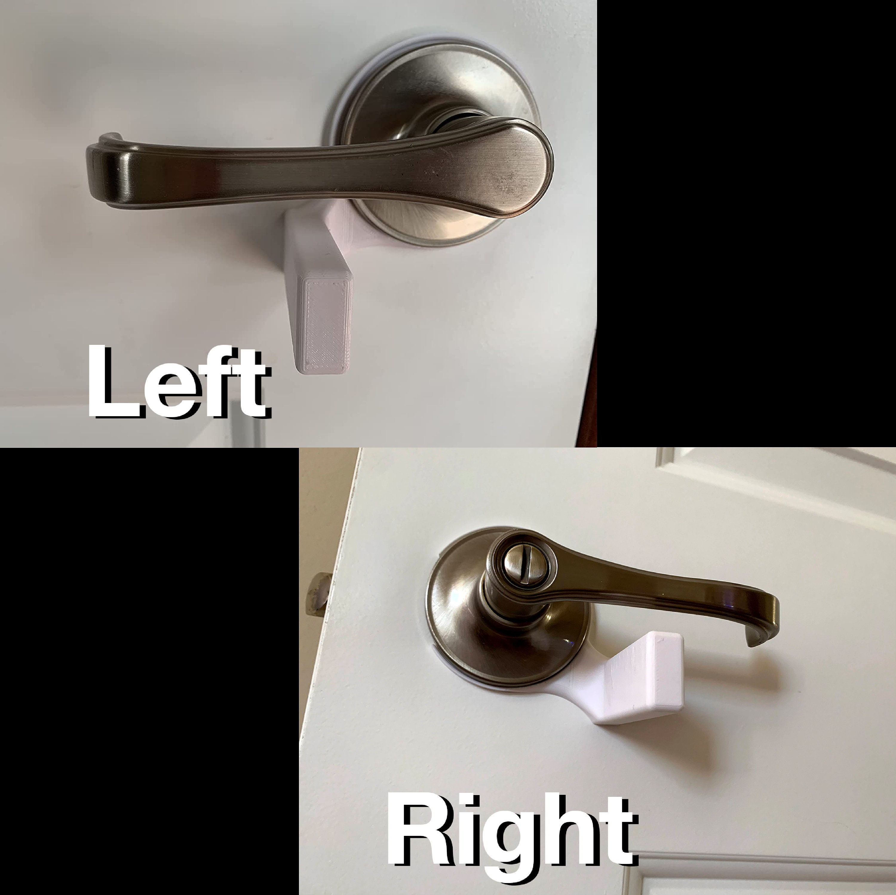 Door Locks for Kids Safety Self-Adhesive Lever Door ABS Anti-open