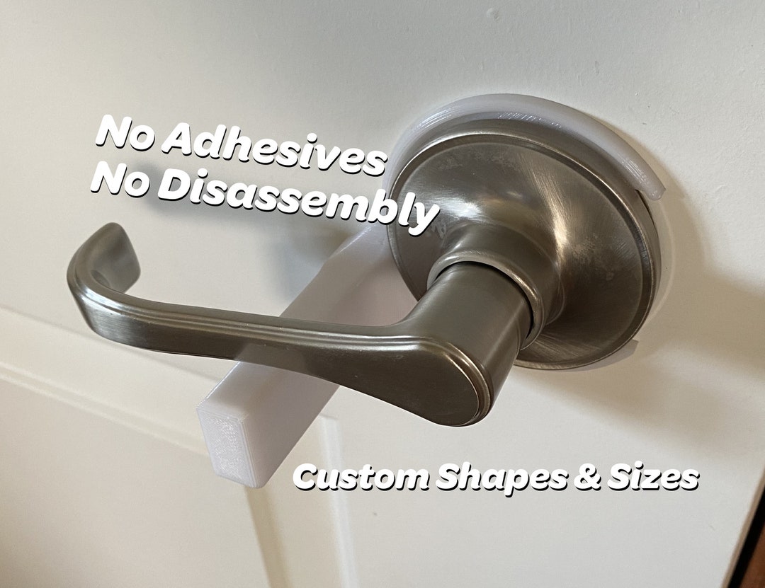 Child Proof Door Lever Lock No Adhesive Pet Proof Door Lever Lock