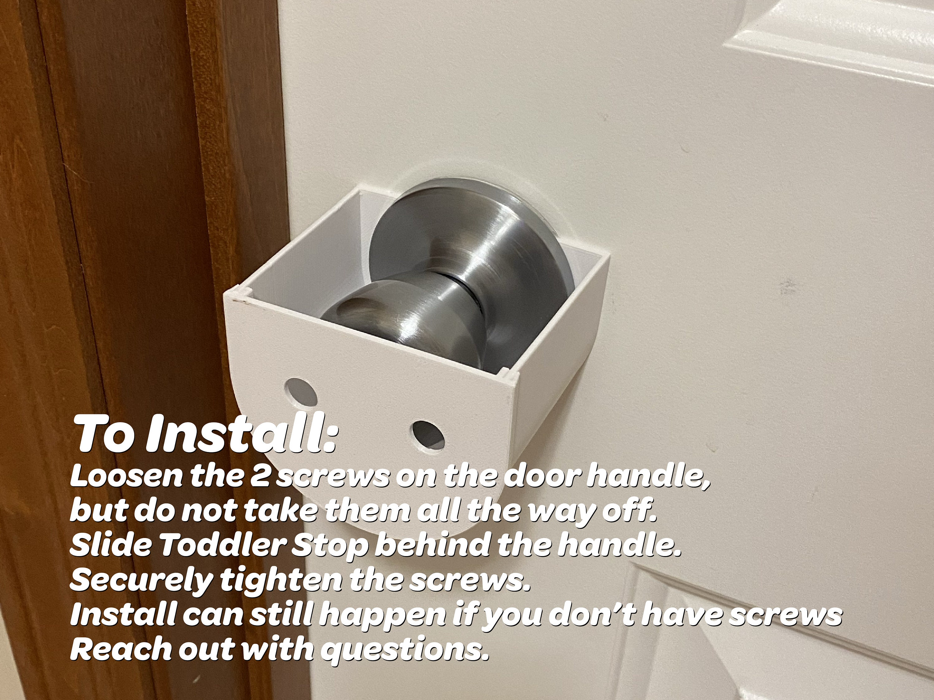 Child Proof Door Lever Lock No Adhesive Pet Proof Door Lever Lock Toddler  Proof Door Lock Door Handle Stop Toddlerstops -  Denmark