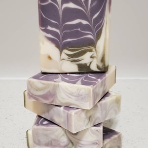 Lavendel Olivenöl Seife: Handgemachte Sheabutter Aloe Vera Seife