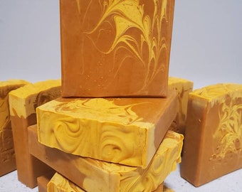 Turmeric Calendula Soap, Brightening Soap