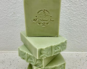 Aloe Vera Olive Oil Soap: Handmade Moisturizing Bar for Sensitive Skin