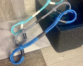One-Piece Adjustable Archery Finger Sling, Custom Paracord for Recurve, Barebow and Longbow