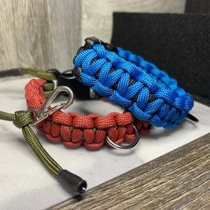 Custom Paracord Wrist Sling With Hook -Archery-Recurve Bow
