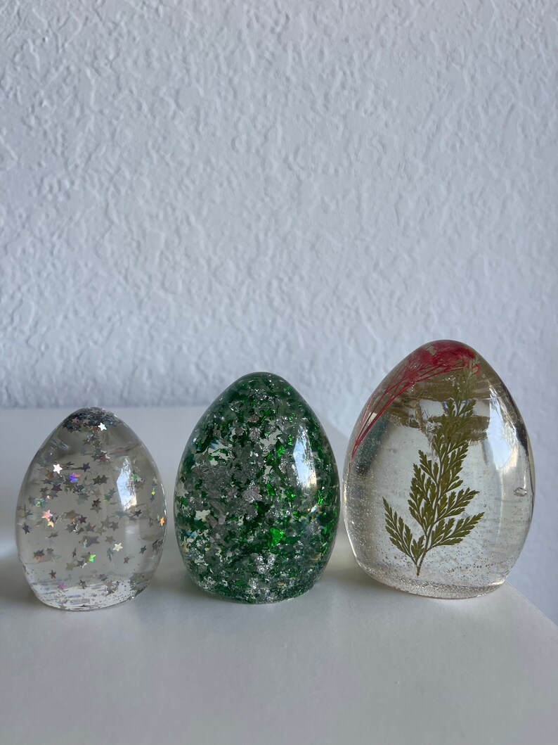 Epoxy Resin Easter Egg Dragon Eggs Unique Custom Made Epoxy Etsy