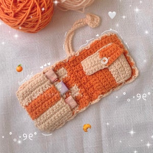 Delia Heartlet | Cute Crochet Wallet Organizer | PDF Pattern Only