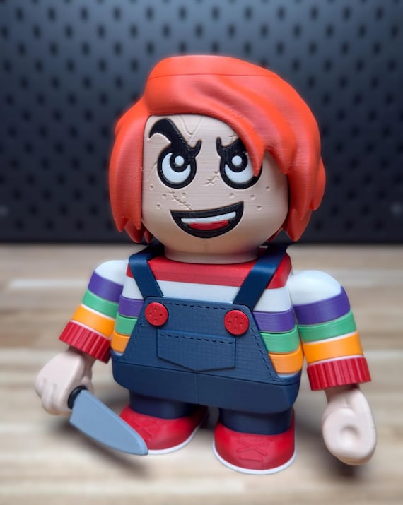 3D Printed Chucky Doll: Poseable Horror Toy