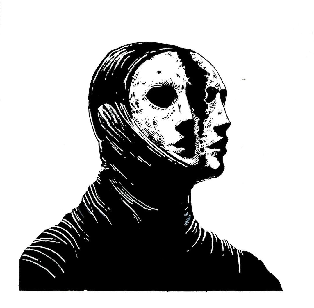 Original Ink Drawing: “rift” - Etsy