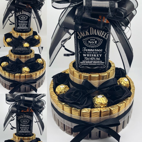 Jack Daniels Geschenk Geburtstag Merci Pralinentorte Individuelle Geschenkidee