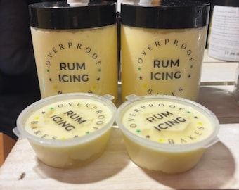 Rum Buttercream Icing