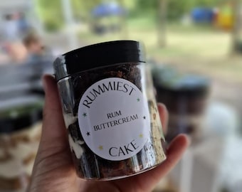 Jamaican Rummiest Rum Cake Jar – Ready to Eat