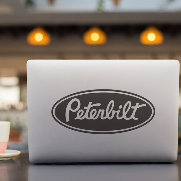 PETERBILT SEMI TRUCK BLUE STICKER DECAL GARAGE LABEL MANCAVE TOOLBOX MADE IN USA | #4623384015 - Foto 8