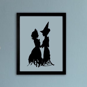 Silhouette En Carton Glinda (Wicked) – 93 X 152 Cm, Grandeur Nature, Avec Présentoir – Déco événement