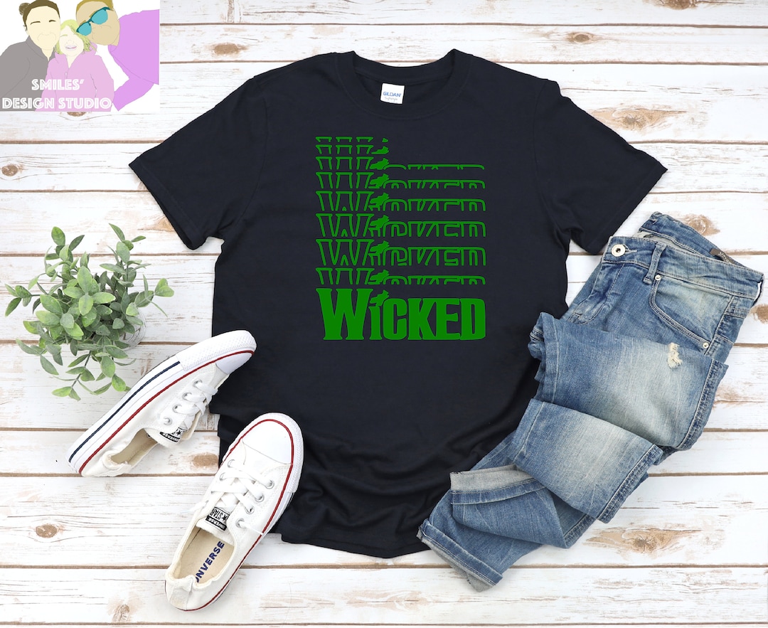 Wicked Green Logo Inspired T-shirt- Wicked Shirt- Wicked: the Musical ...
