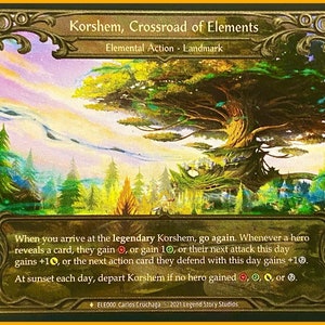 Korshem, Crossroad of Elements CF
