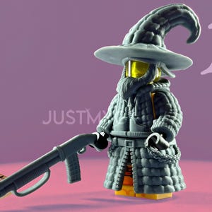 BIG ROAD - Compatible With All Minifigures, Construction Toy Figures and Building Block Collections - Fully Custom Armor Set