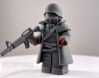 The Finest Soldier | Post-Apocalyptic Desert Ranger Custom Minifig Figure