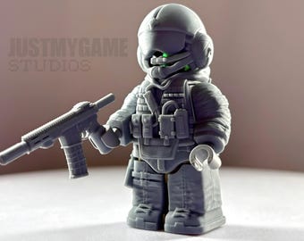 German Aviation Commando Tactical Resin Minifig Kit | SOF Aviator