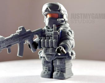 Russian Special Infantry Tactical Resin Minifig Kit | Modern Military