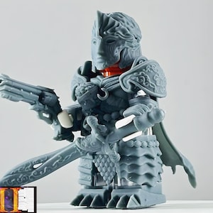 INTEPARABLE - Kompatibel mit allen Minifiguren - Custom Building Blocks Rüstungszubehör - Premium Quality Studio Design