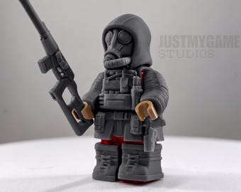 Crows Over Chernobyl | Alta Vision x JMG Tactical Survivor Custom Minifig Figure