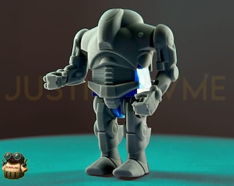 BIG WIREBACK: Sci-Fi Minifiguren-Kompatibles Rüstungs-Set, Individuell Gedrucktes Bausteinspielzeug