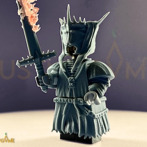 DURCH ZÄHNE LIEGEN: Mittelalterliches Fantasy Rüstungs-Set, Benutzerdefinierte Minifigur Kompatibles Baustein-Spielzeug