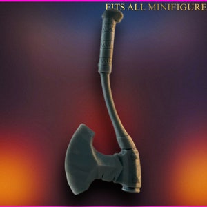 Trollhunter&#39;s Axe of Arcane Might |&gt; DnD Inspired / Themed Accessory = Handmade, 8K Premium Resin Build for Tabletop RPG Gaming
