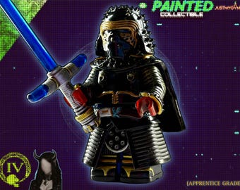 HAND PAINTED CUSTOM: 邪悪な幻想へと突撃せよ。 - Custom Minifigure Compatible Hand Painted Artwork, Apprentice Grade, Designed From Scratch