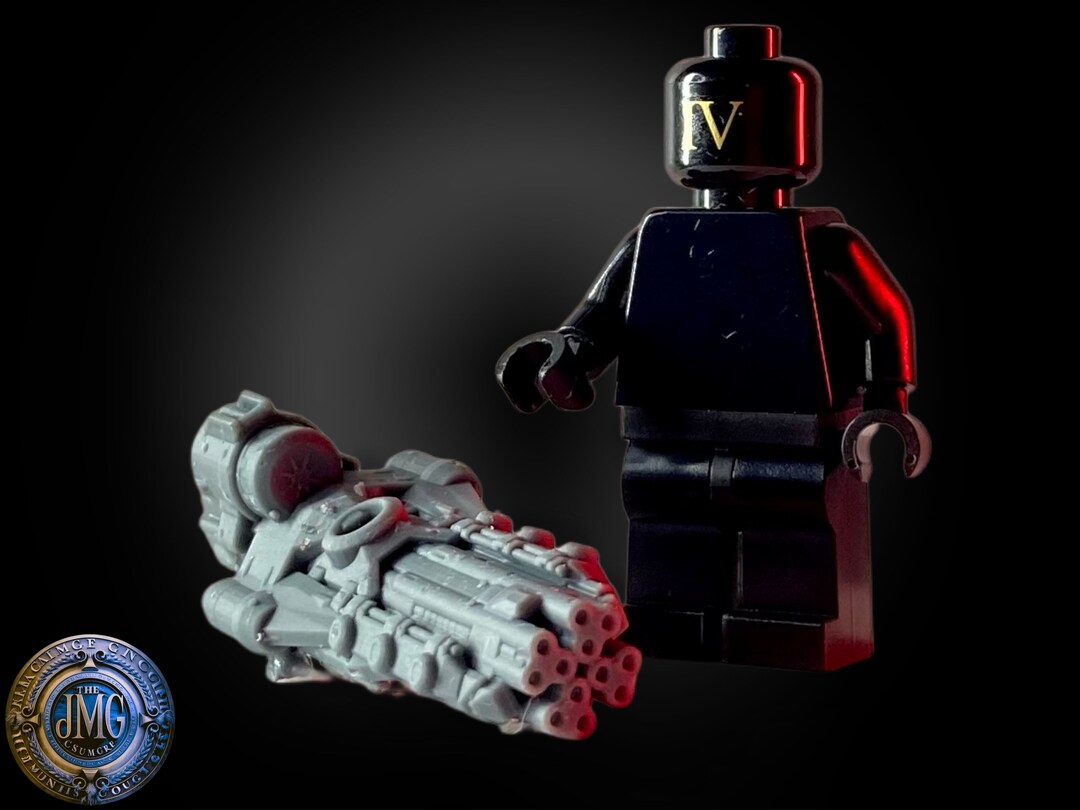Handmade Chain Ripper Minifig Weapon | Custom Figurine Print - Etsy