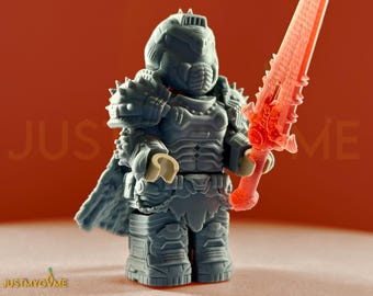 I Hate Demons, custom constructiespeelgoedfiguur - klaar om te schilderen