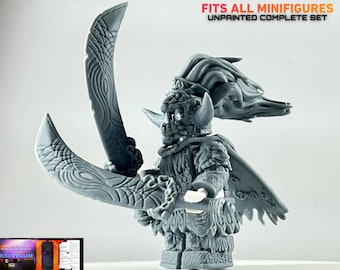 TELEPATHIC STAR |> Fits All Minifigures | Complete Collectible Custom Minifig Armour Set | Premium 8K Build | Building Block Compatible