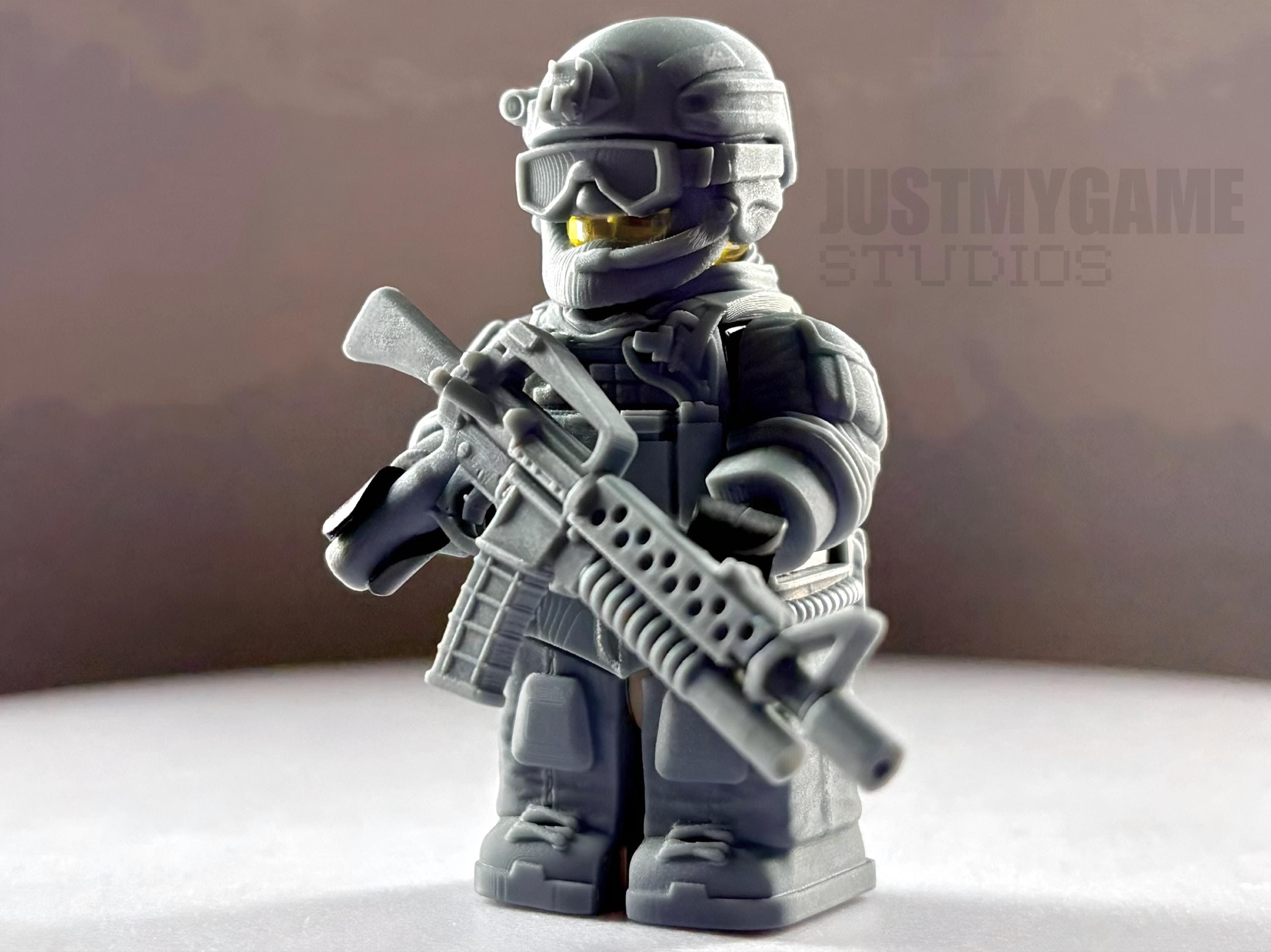 Delta Force Warfighter Tactical Resin Minifig Kit | U.S. Special