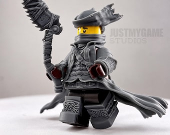 Victorian Blood | Gothic Hunter Custom Minifig Figure | 3D Printed Resin